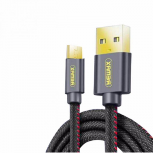Charging Cable Remax Micro USB Black 1.2m Cowboy RC-096m